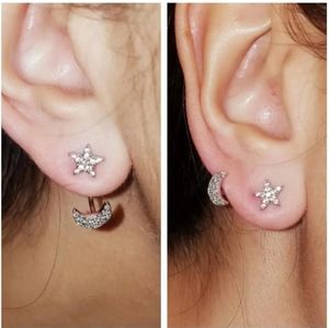 Moon and Star earrings